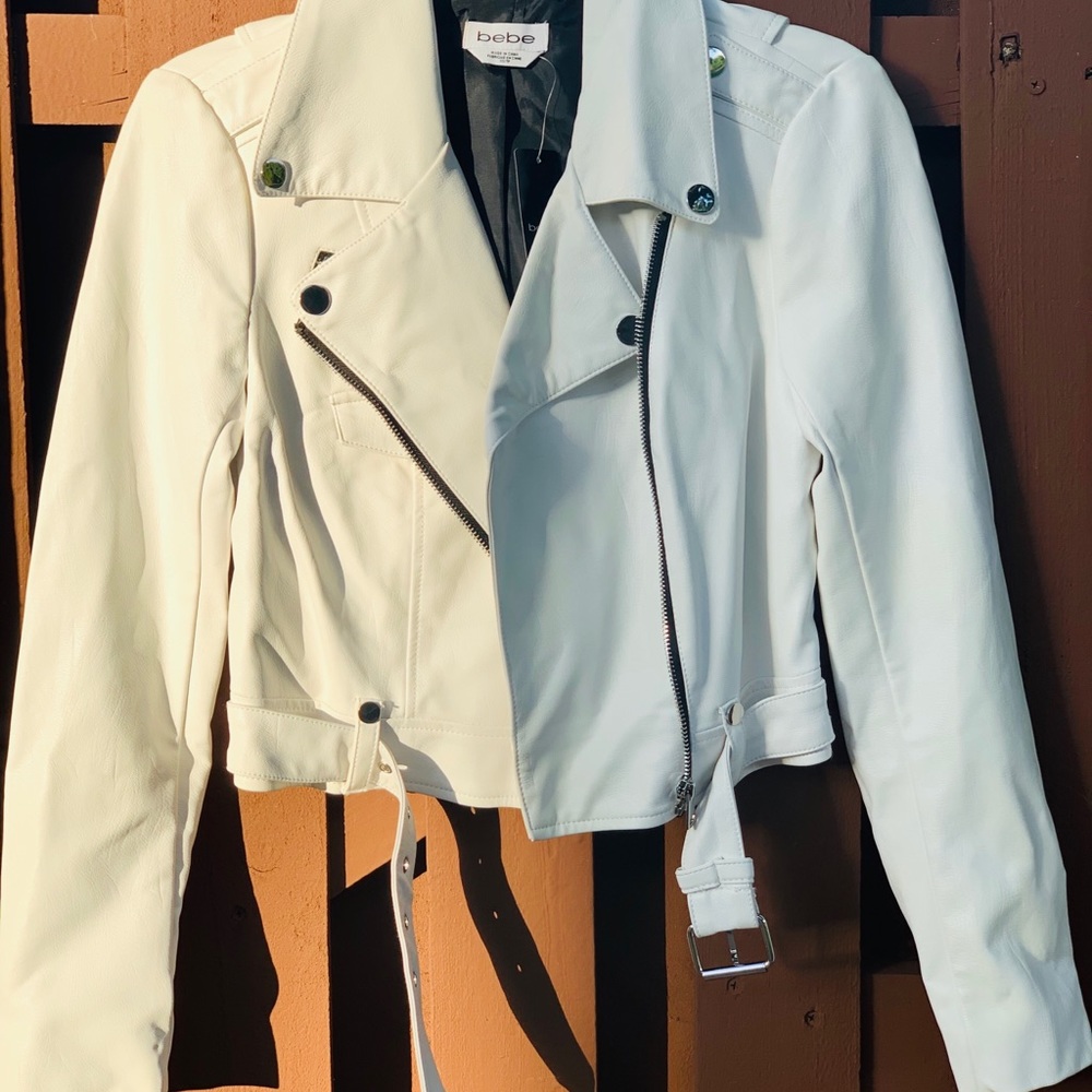 Faux Leather Moto Jacket